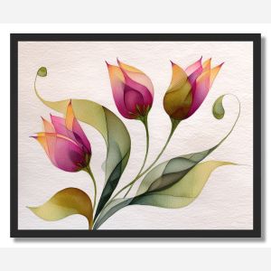 EVENING TULIP - FRAMED
