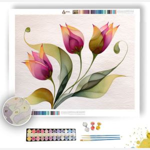 EVENING TULIP - Paint by Numbers Full Kit
