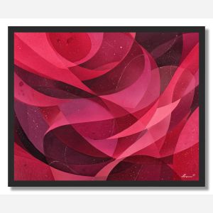 CRIMSON PLANES - FRAMED