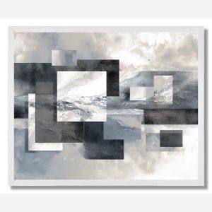 SILVER ECHOES - FRAMED