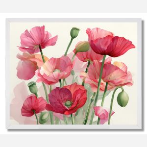 LUSH POPPY - FRAMED