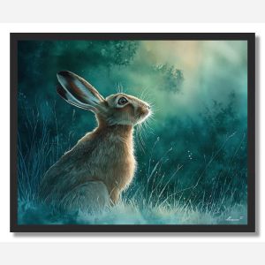 LUMINOUS HARE - FRAMED
