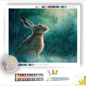 LUMINOUS HARE - Paint by Numbers Full Kit