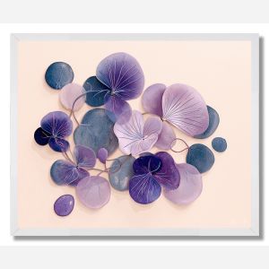 MORNING VIOLET - FRAMED