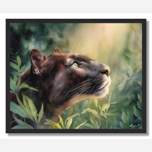 AMBER PANTHER - FRAMED