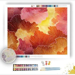 RADIANT RIPPLES - Paint by Numbers Full Kit