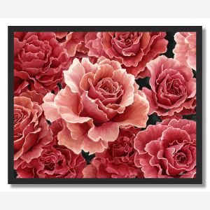 RADIANT ROSE - FRAMED