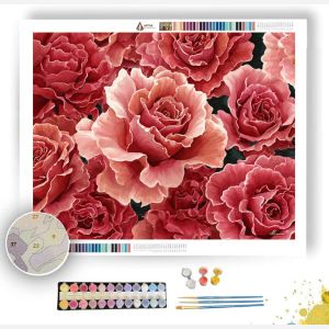 RADIANT ROSE - Paint by Numbers Full Kit