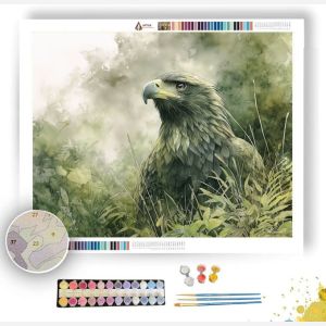 VERDANT EAGLE - Paint by Numbers Full Kit
