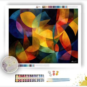 RADIANT FORMS - Paint by Numbers Full Kit