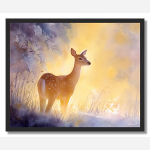 LUMINOUS DEER - FRAMED