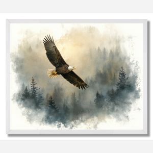 SOARING EAGLE - FRAMED