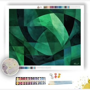 EMERALD PLANES - Paint by Numbers Full Kit