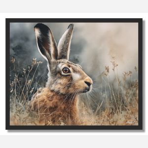 WILD HARE - FRAMED