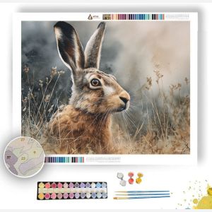 WILD HARE - Paint by Numbers Full Kit