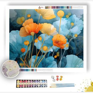 EVENING POPPY - Paint by Numbers Full Kit