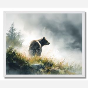 MISTY BEAR - FRAMED