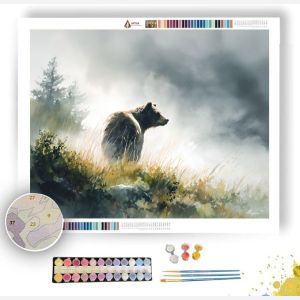 MISTY BEAR - Paint by Numbers Full Kit