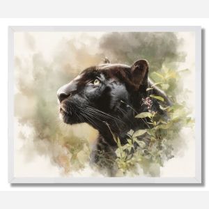 GENTLE PANTHER - FRAMED