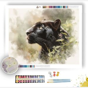 GENTLE PANTHER - Paint by Numbers Full Kit