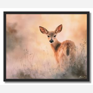 GENTLE DEER - FRAMED