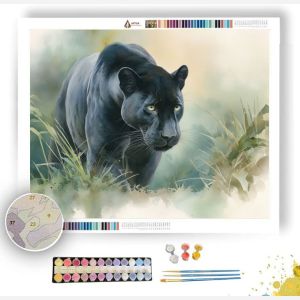 WILD PANTHER - Paint by Numbers Full Kit