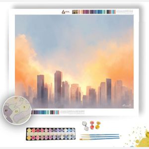GENTLE SKYLINE - Paint by Numbers Full Kit