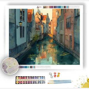 QUIET CANAL - Paint by Numbers Full Kit