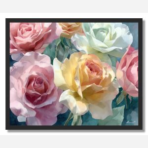 PASTEL ROSE - FRAMED