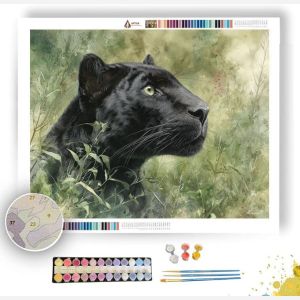 VELVET PANTHER - Paint by Numbers Full Kit