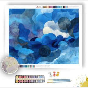 AZURE ECHOES - Paint by Numbers Full Kit