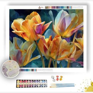 RADIANT TULIP - Paint by Numbers Full Kit