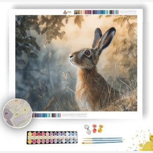 SILENT HARE - Paint by Numbers Full Kit