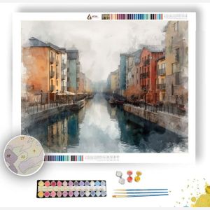 DREAMLIKE CANAL - Paint by Numbers Full Kit