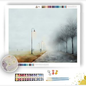 MISTY BOULEVARD - Paint by Numbers Full Kit