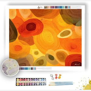AMBER RIPPLES - Paint by Numbers Full Kit