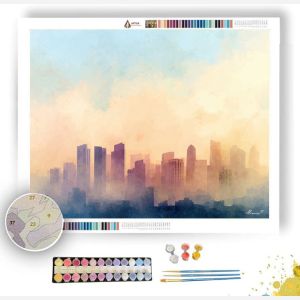 HAZY SKYLINE - Paint by Numbers Full Kit