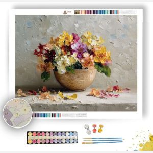 BLURRING HARBOR SOFT - Paint by Numbers Full Kit