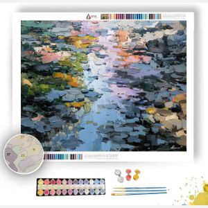 SILVER LABYRINTH - Paint by Numbers Full Kit