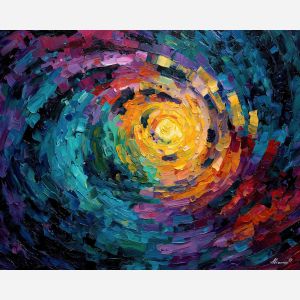 corridor, that, splits, into, prismatic, fragments, flaring, intersections, fractal drift, chromatic wave, liquid color, visual distortion, bold saturation, neon spectrum, vivid spiral, kaleidoscopic field, surreal pattern, trippy geometry, oil painting palette knife, textured impasto