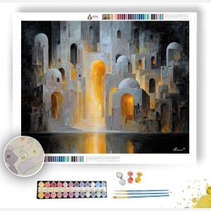 CELESTIAL RITUAL PROCESSION - Paint by Numbers Full Kit