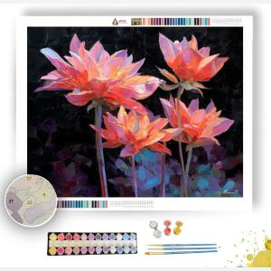 EMBER GEOMETRY - Paint by Numbers Full Kit