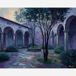 single, figure, outlined, glow, drifting, light, haze, with, wildlife presence, calm habitat, wild creature, natural pose, animal form, open field, quiet wilderness, fur texture, earthy palette, gentle movement, oil painting palette knife, textured impasto