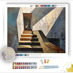 PALE FIELD DISTANT - Paint by Numbers Full Kit