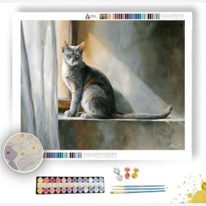 SILVER MIRAGE - Paint by Numbers Full Kit