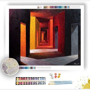 ABYSSAL CONTOUR - Paint by Numbers Full Kit