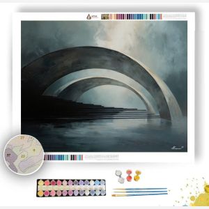 BLURRING TRACE SHELTER - Paint by Numbers Full Kit