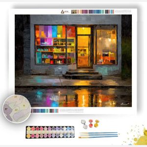 SUBTLE LANTERN VESSEL - Paint by Numbers Full Kit