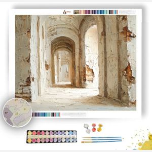 PALE CIRCUIT SUBTLE - Paint by Numbers Full Kit