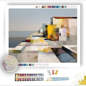 MUTED CURRENT MIRAGE - Paint by Numbers Full Kit